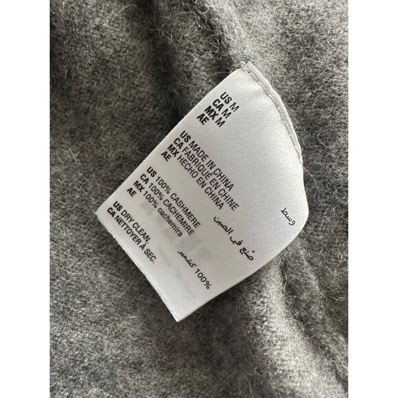 Charter Club Women's M Grey Cashmere Open Cardigan Casual Office - Picture 5 of 6